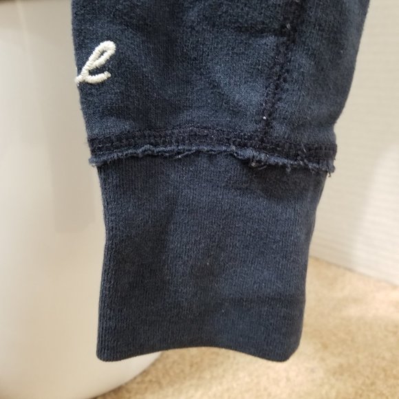 Hollister track jacket Medium So Cal spellout logo patch applique embroidery zip - Picture 9 of 13